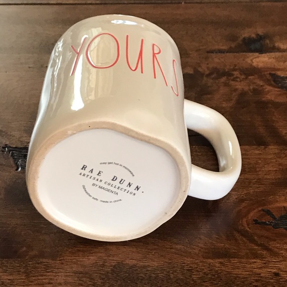 Rae Dunn “Yours” Coffee ☕️ Mug-NWOT - Picture 2 of 2
